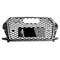 RS Honeycomb Front Grille for 2016 - 2018 Audi Q3/SQ3 8U.5 Models