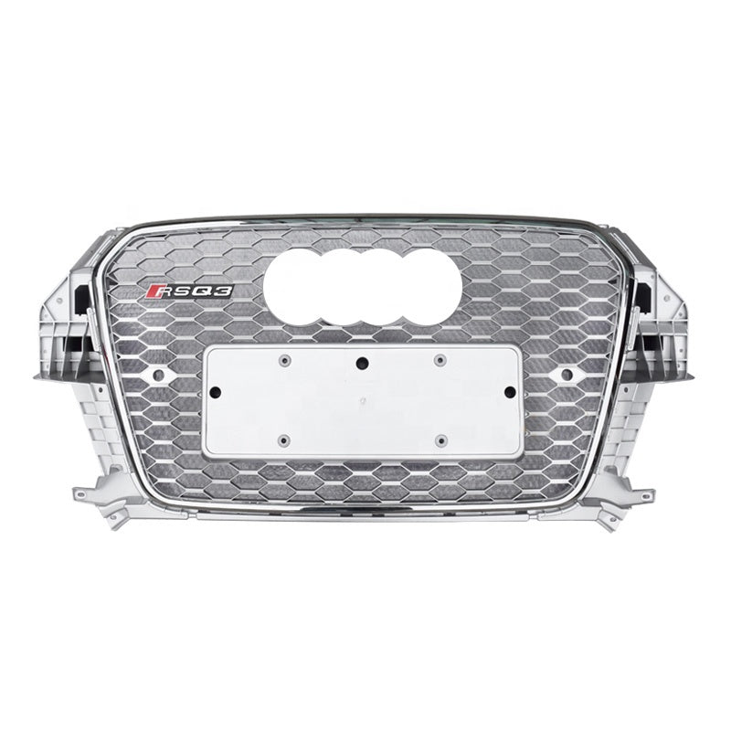 RS Honeycomb Front Grille for 2013-2015 Audi Q3/SQ3/RSQ3 8U Models