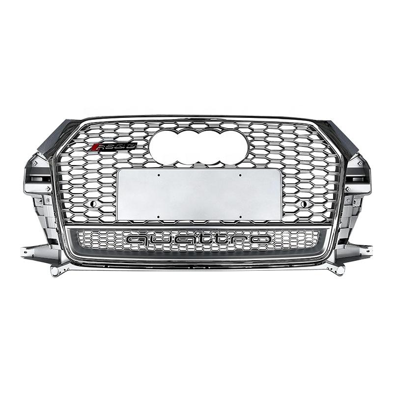 RS Honeycomb Front Grille for 2016 - 2018 Audi Q3/SQ3/RSQ3 Models