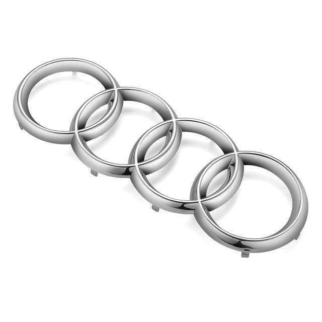 Audi Replacement Ring Emblems,  in OEM Silver
