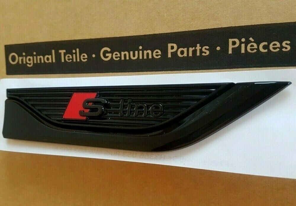 Black Optics Wing/Door Badge Emblems for 2017+ S5/RS5