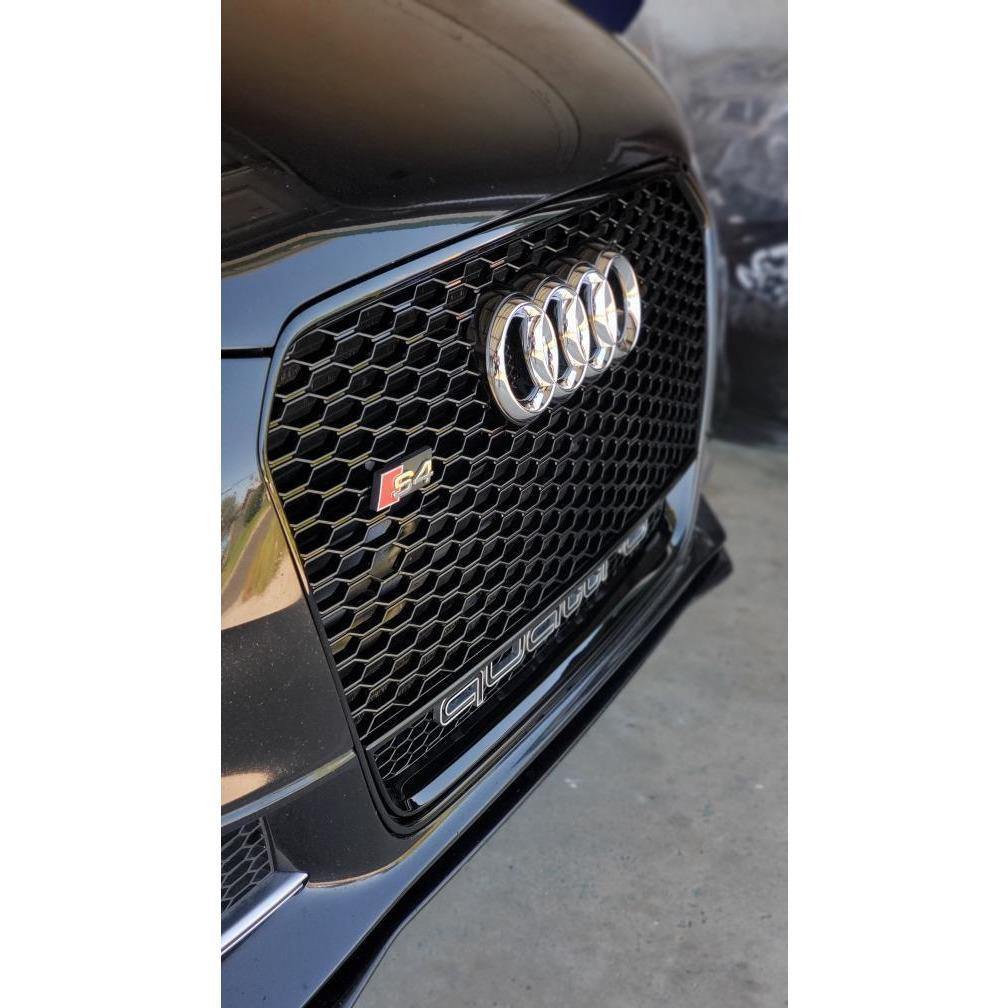 RS Honeycomb Front Grille for 2013-2016 Audi A4/S4/RS4 B8.5 Models - Enthusiast Brands