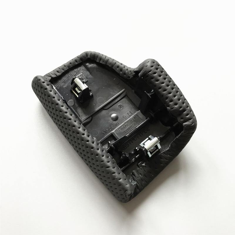OEM Alcantara or Black perforated leather Gear Shift Knob cover For Audi B9 - Enthusiast Brands
