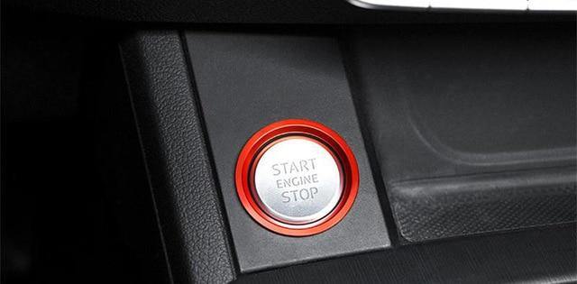 Key Start Button Frame Cover For Audi - Enthusiast Brands