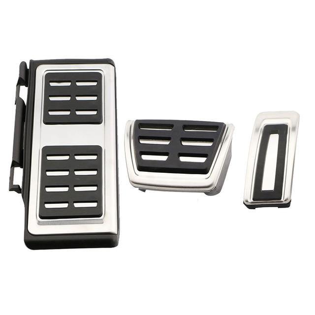 Stainless Steel Audi Sport Pedal Covers for Audi 8V Models - Enthusiast Brands
