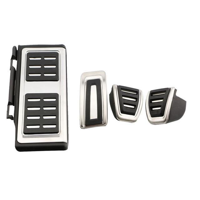 Stainless Steel Audi Sport Pedal Covers for Audi 8V Models - Enthusiast Brands