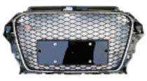 RS Honeycomb Front Grille for 2013-2016 Audi A3/S3 8V Models